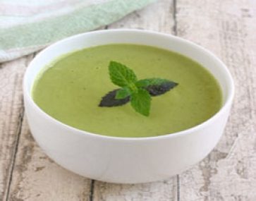 Summer Zucchini and Parmesan Soup