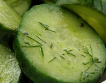 Cucumber and Poppyseed Salad