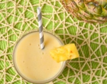 Pineapple and Coconut Frappe